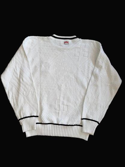 University of Colorado Buffaloes Knit Sweater Nutmeg Athletic White Medium