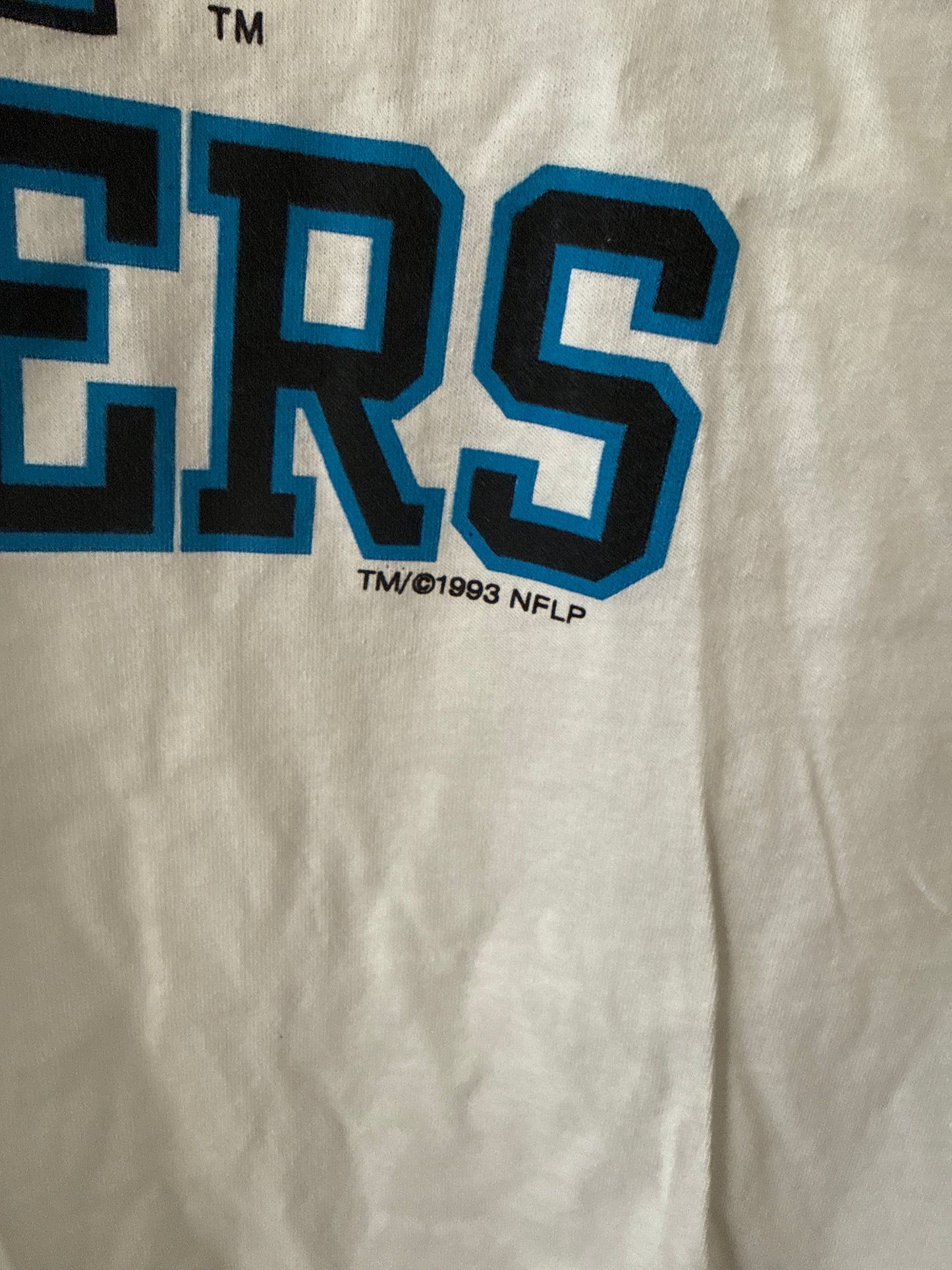 1993 Carolina Panthers Tshirt NWT, Size XL
