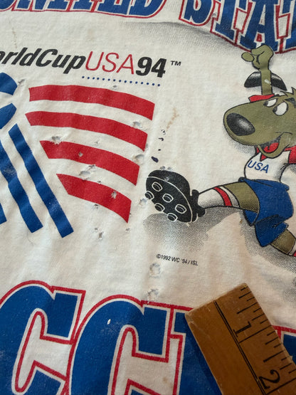 Nutmeg 1994 FIFA World Cup Soccer Tshirt, Size XL