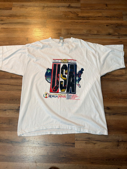 2002 FIFA World Cup USA Tshirt, Size 2XL