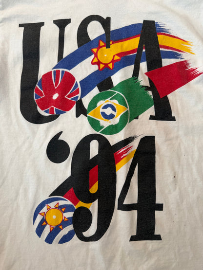 Umbro 1994 FIFA World Cup Soccer Tshirt, Size Adult Small