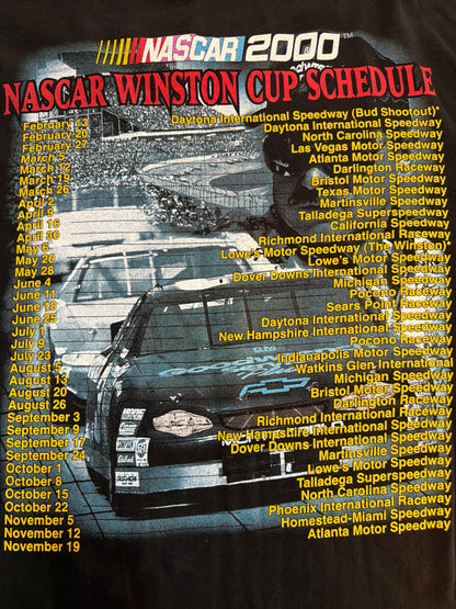 2000 Dale Earnhardt NASCAR Winston Cup Schedule XL