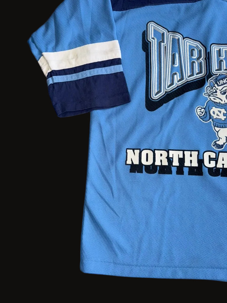University of North Carolina Chapel Hill Hockey Jersey Style Shirt Youth XL Blue