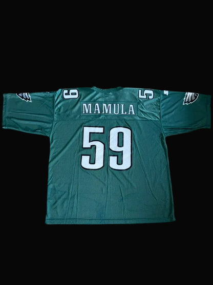 1995 Starter Philadelphia Eagles Mike Mamula #59 Dark Kelly Green Mesh NFL Football Jersey XXL \