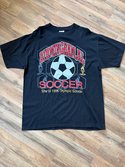 1996 Olympic Soccer Birmingham Tshirt, Size XL