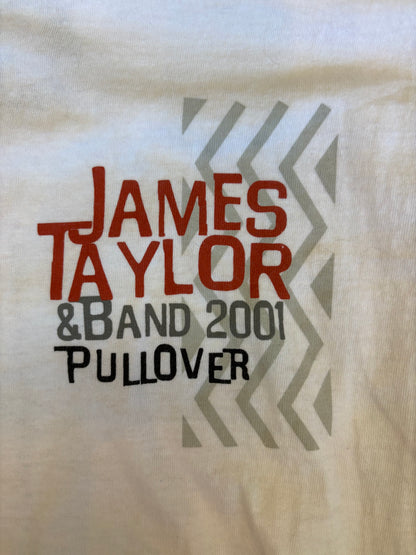 2000s James Taylor & Band 2001 Pullover Tour TShirt Single Stitch, Size Medium