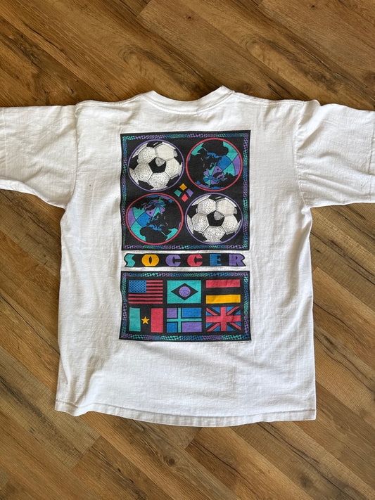 CYRK 1993 FIFA World Soccer History Shirt, Size Large