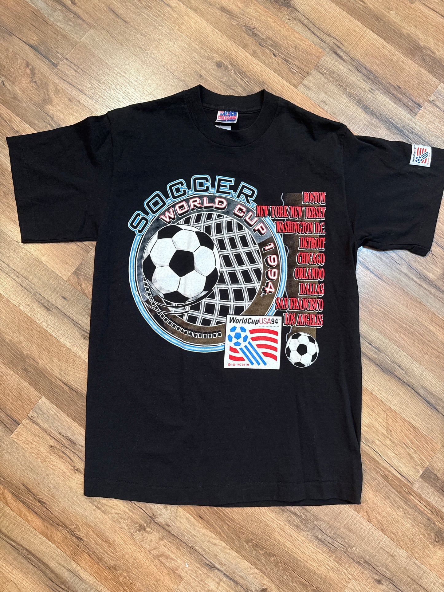 1994 World Cup USA Host Cities Tshirt, Size L