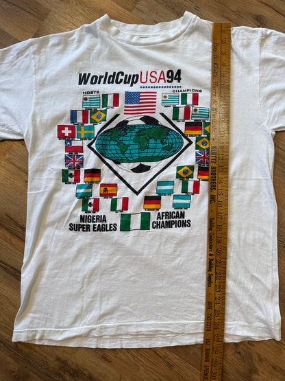 1994 World Cup Hosts and Champions Tshirt, Size L