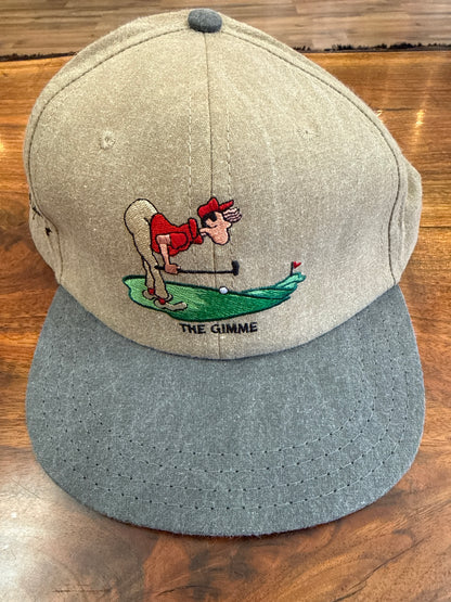VTG 90s The Gimmie Golf Strapback Hat
