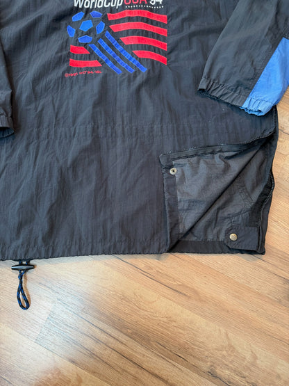 The Game World Cup 1994 USA Print Promo Parka Windbreaker,  Size XL