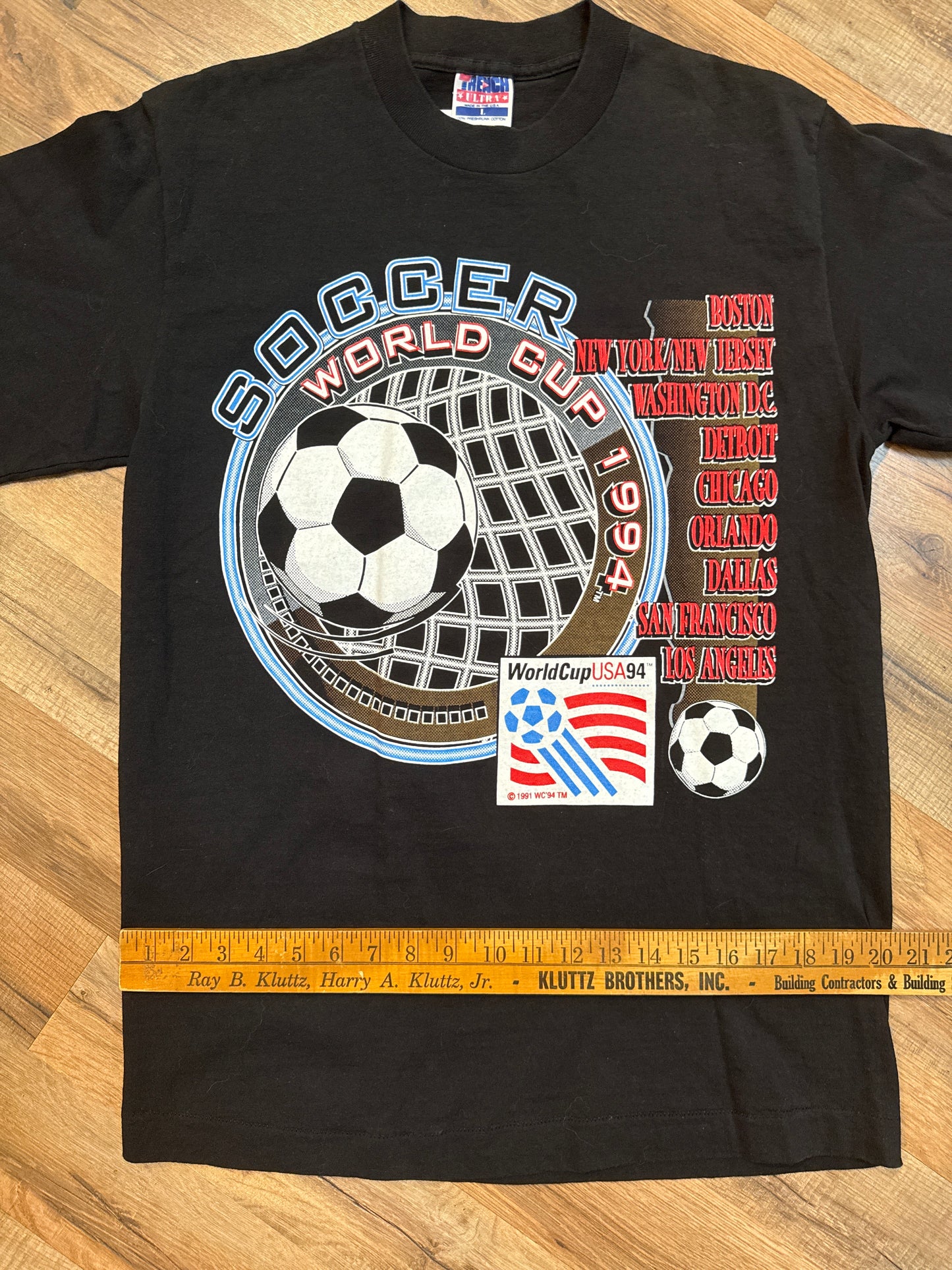 1994 World Cup USA Host Cities Tshirt, Size L