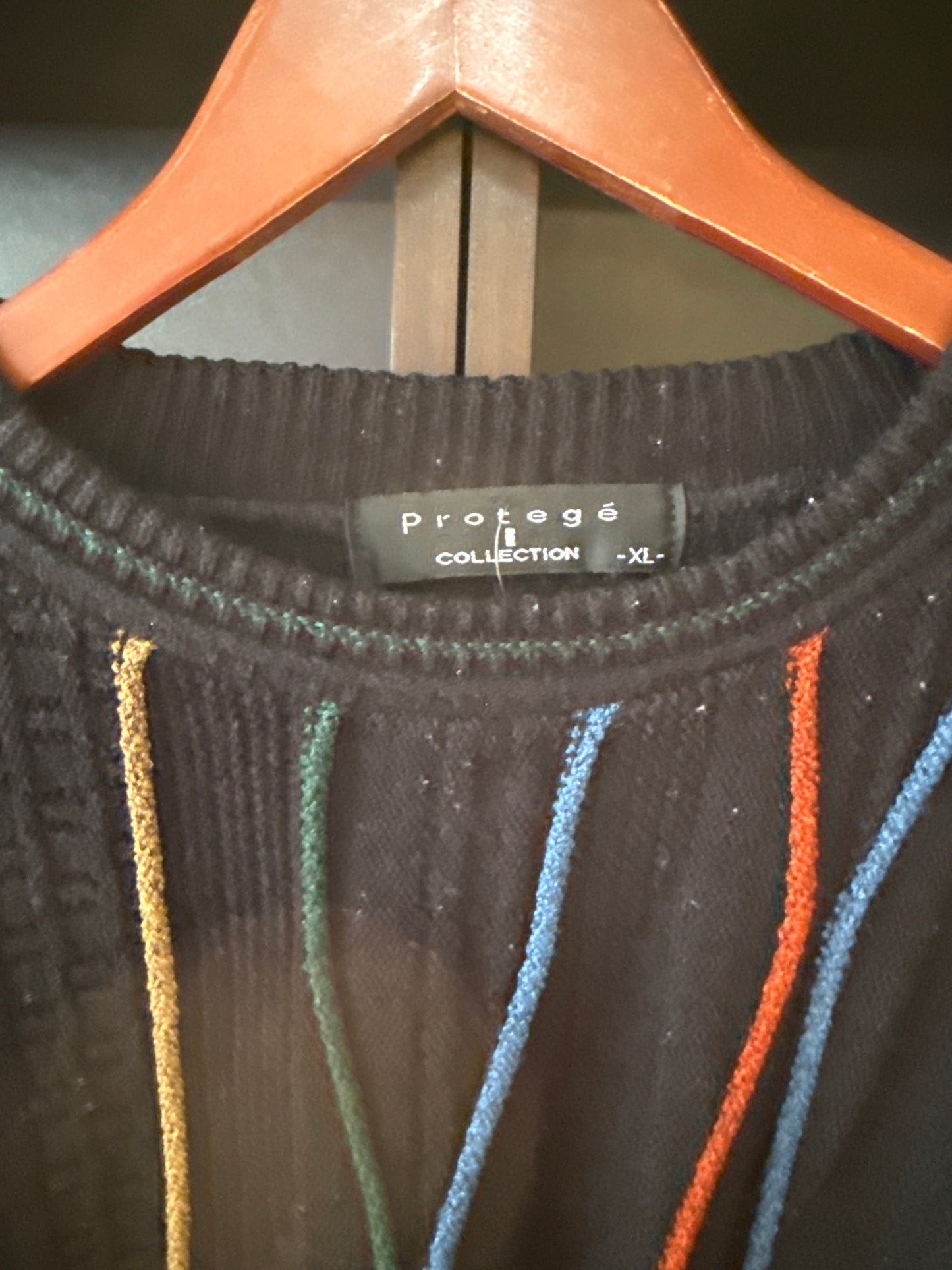 VTG Coogi Style 3D Knit Protege Collection Sweater, Size XL