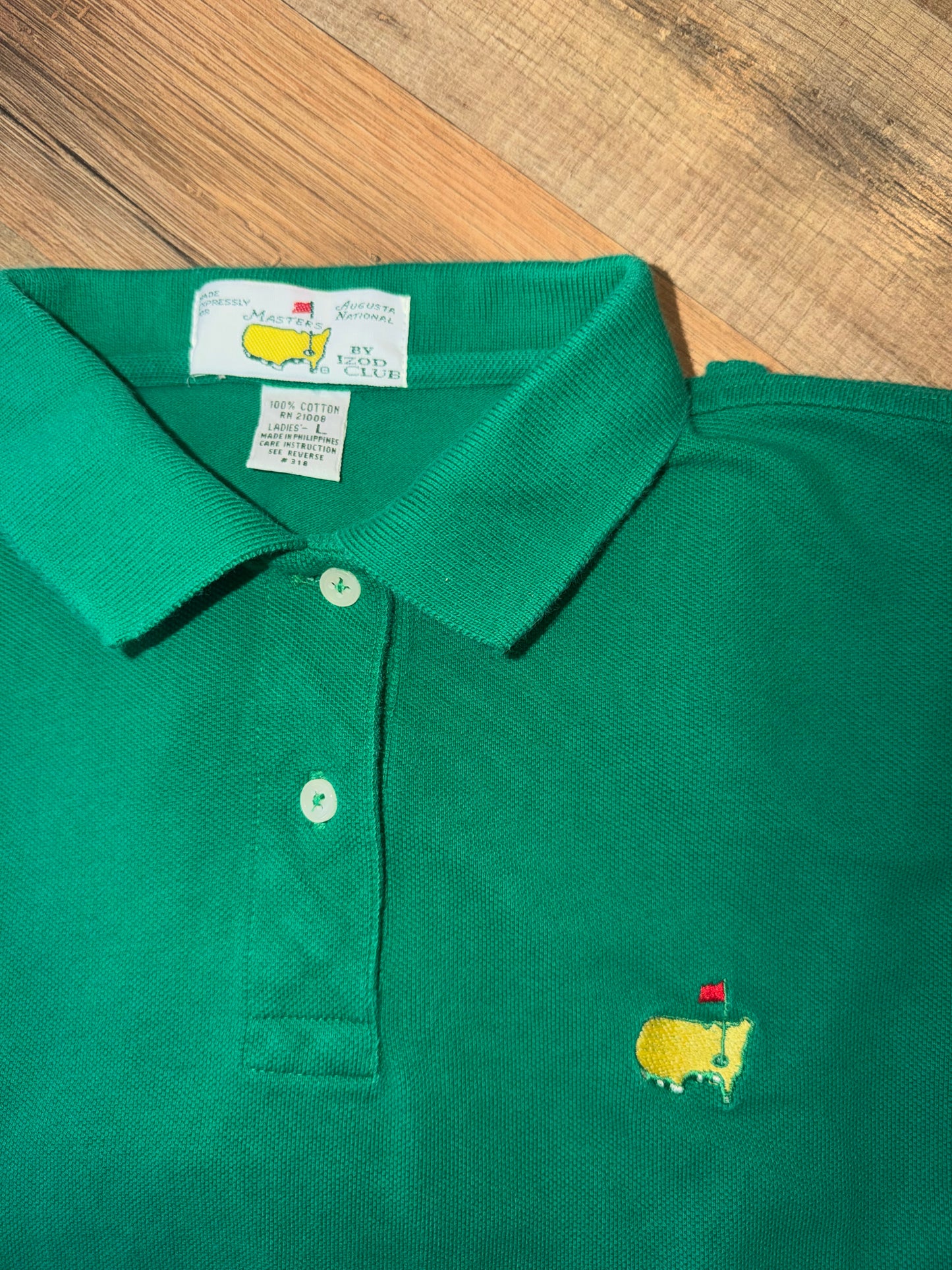 Vintage Masters Collection Golf Tournament Masters Green Lady’s Large