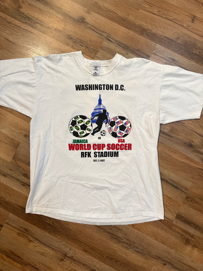 1997 FIFA World Cup Friendly Jamaica Tshirt, Size XL