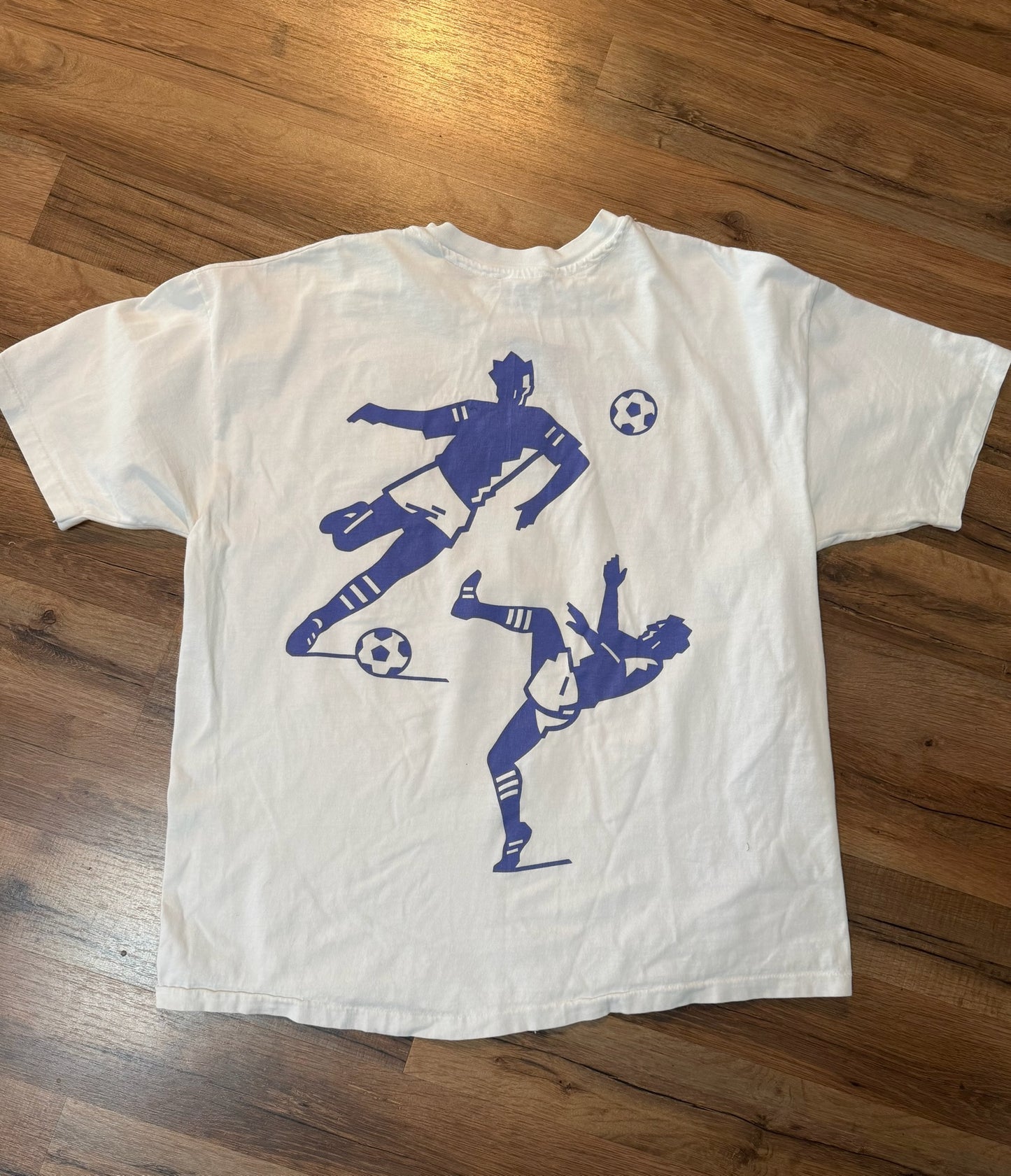 VTG 1994 USA World Cup USA Sun Mirco Promo Front & Back TShirt, Size XL