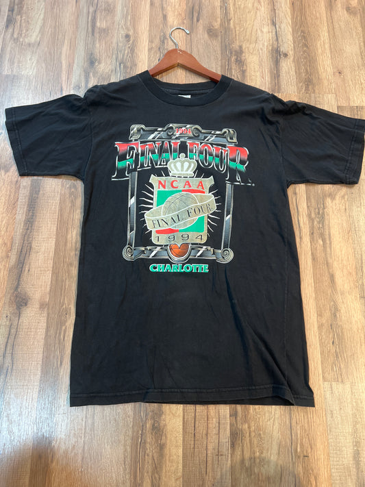 1994 NCAA Final Four Charlotte Tshirt, Size Large
