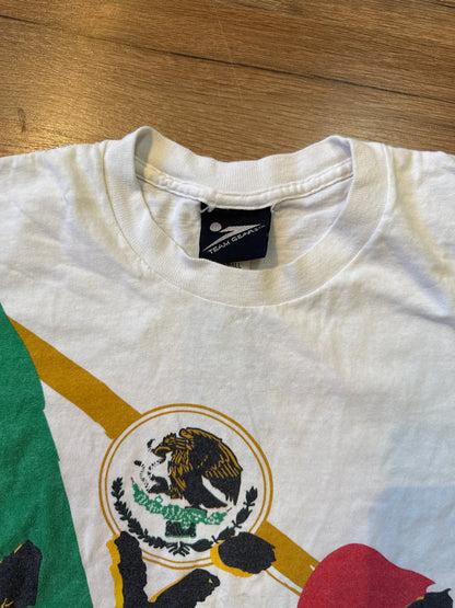 1994 FIFA World Cup Mexico AOP Tshirt, Size Extra Small