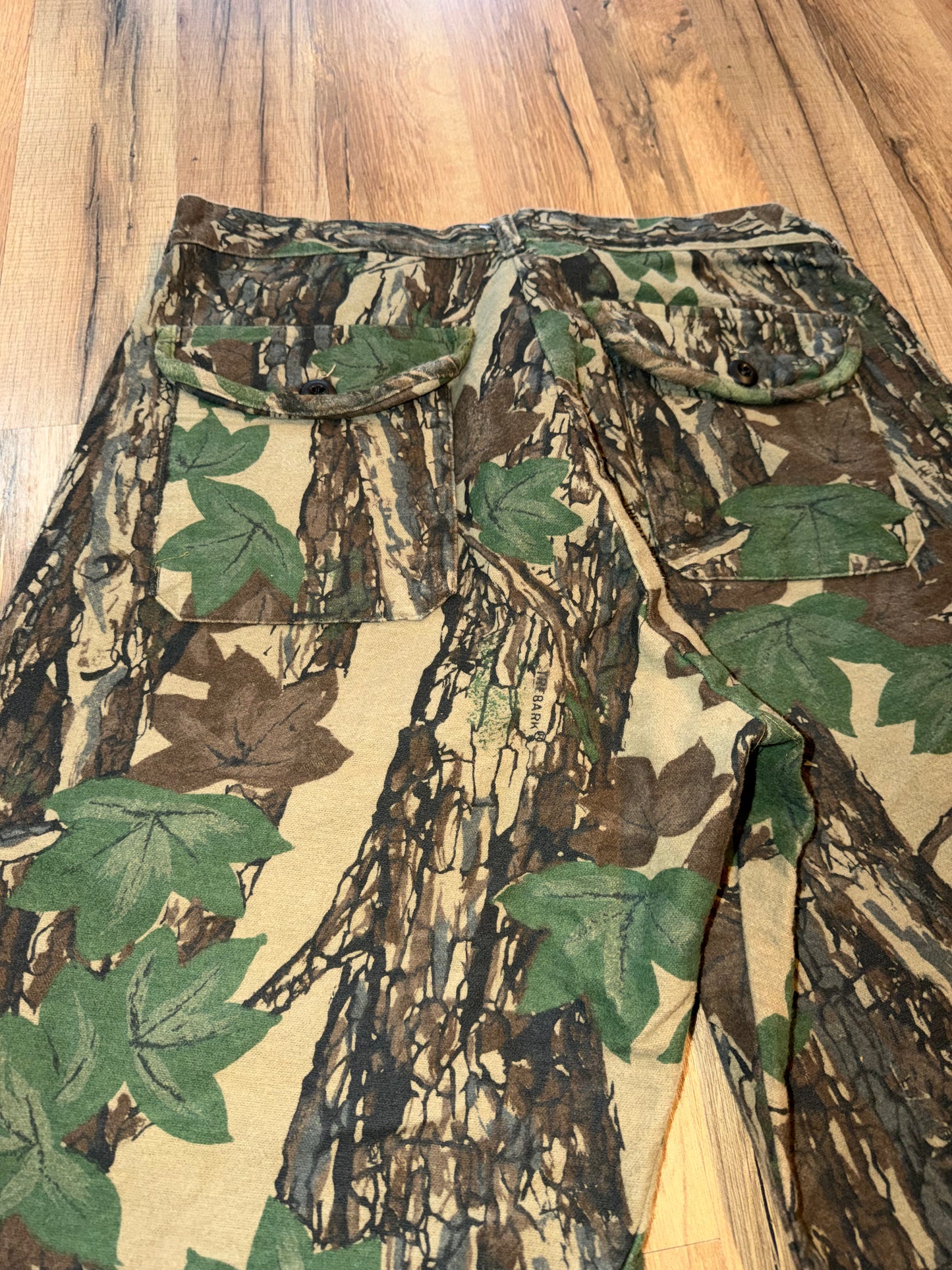 Vintage OCOEE TreBark Camo Cargo Pants 34x26