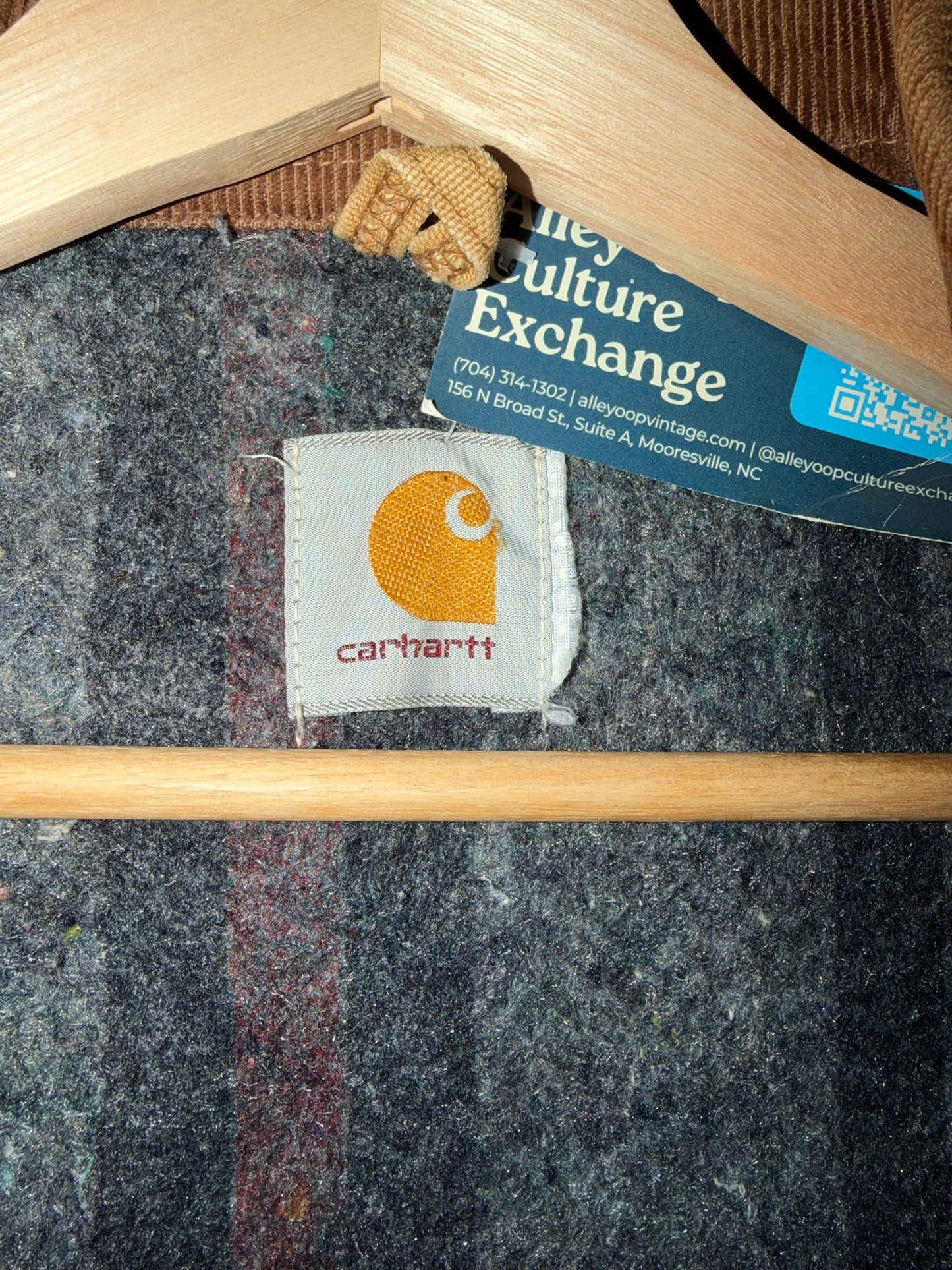 Vintage Detroit Carhartt Blanket Lined With Hood Size XXL