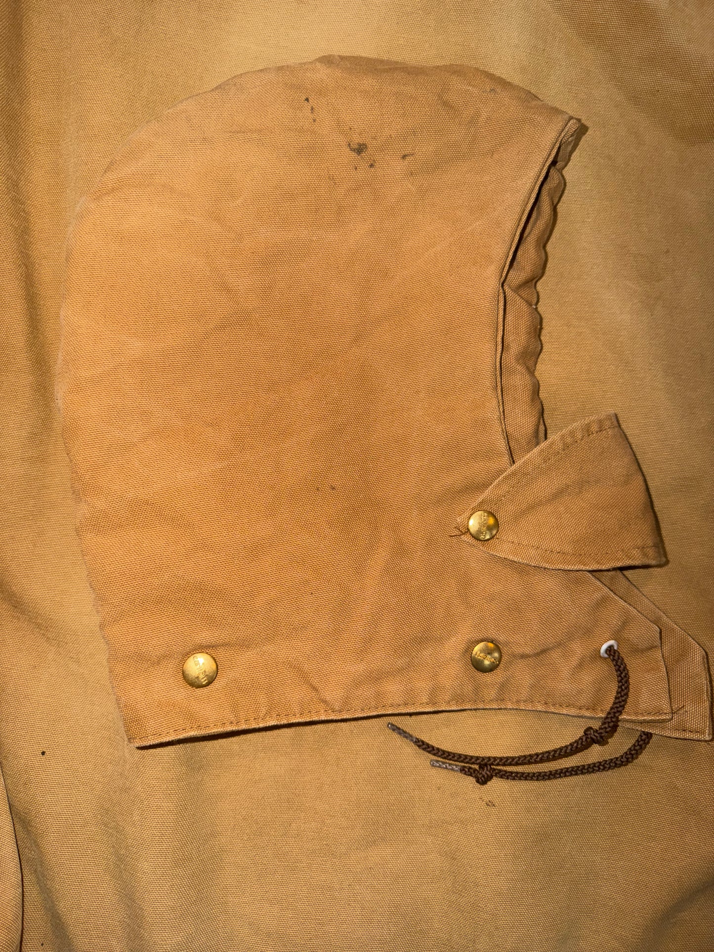 Vintage Detroit Carhartt Blanket Lined With Hood Size XXL