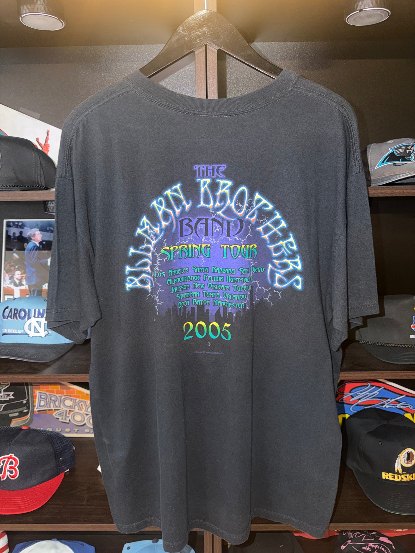 2005 Allman Brothers Band Spring Tour Size XL