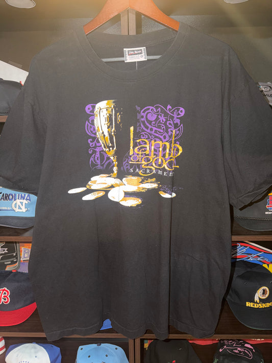 2006 Lamb of God Sacrament Band Size XXL