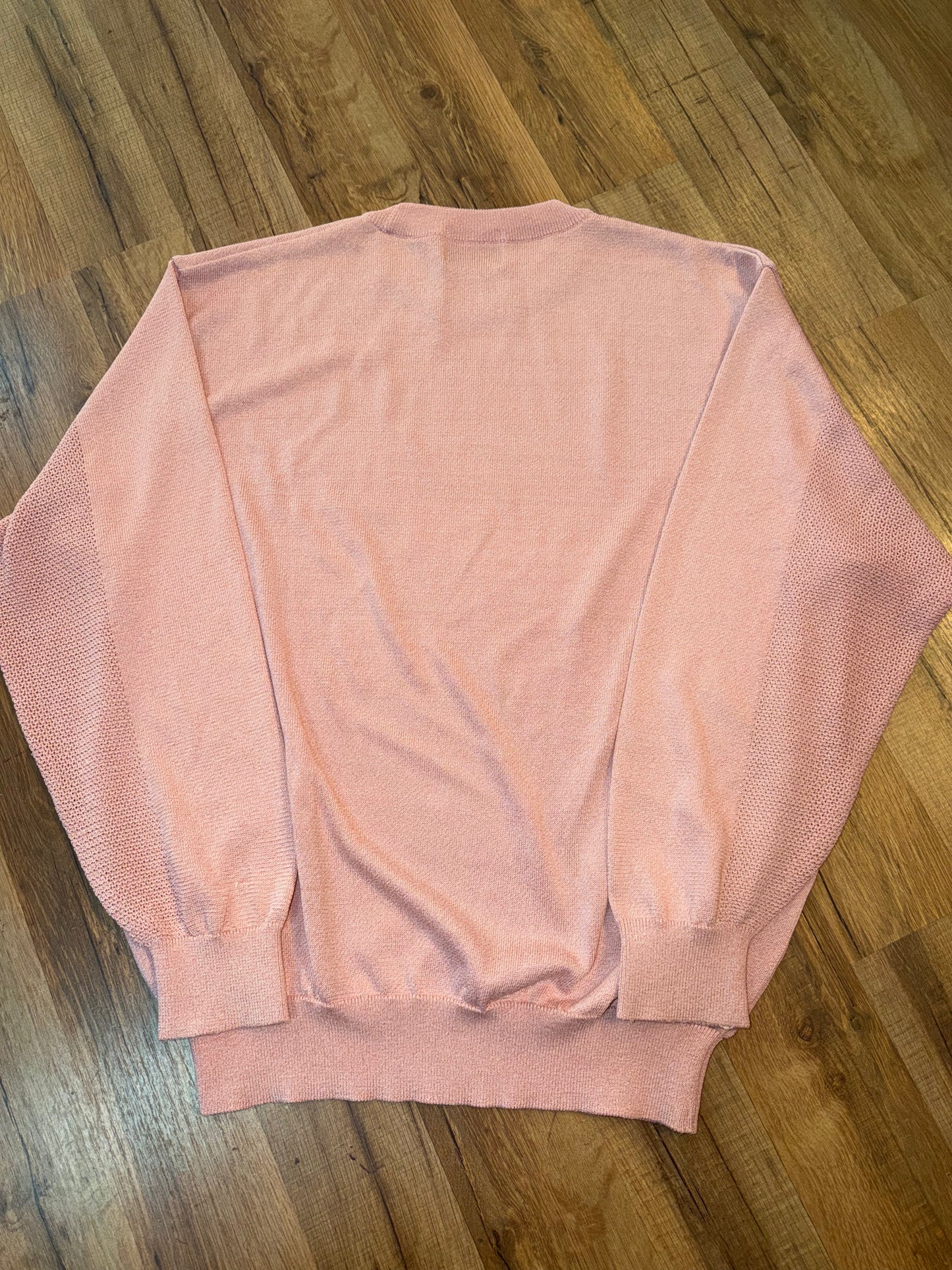 Vintage Masters Collection Golf Tournament Light Red Sweater
