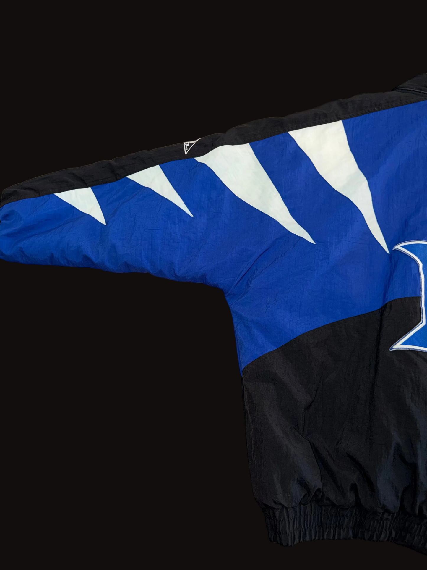 Apex One Duke Blue Devils Shark Tooth Puffer XL Full Zip Blue