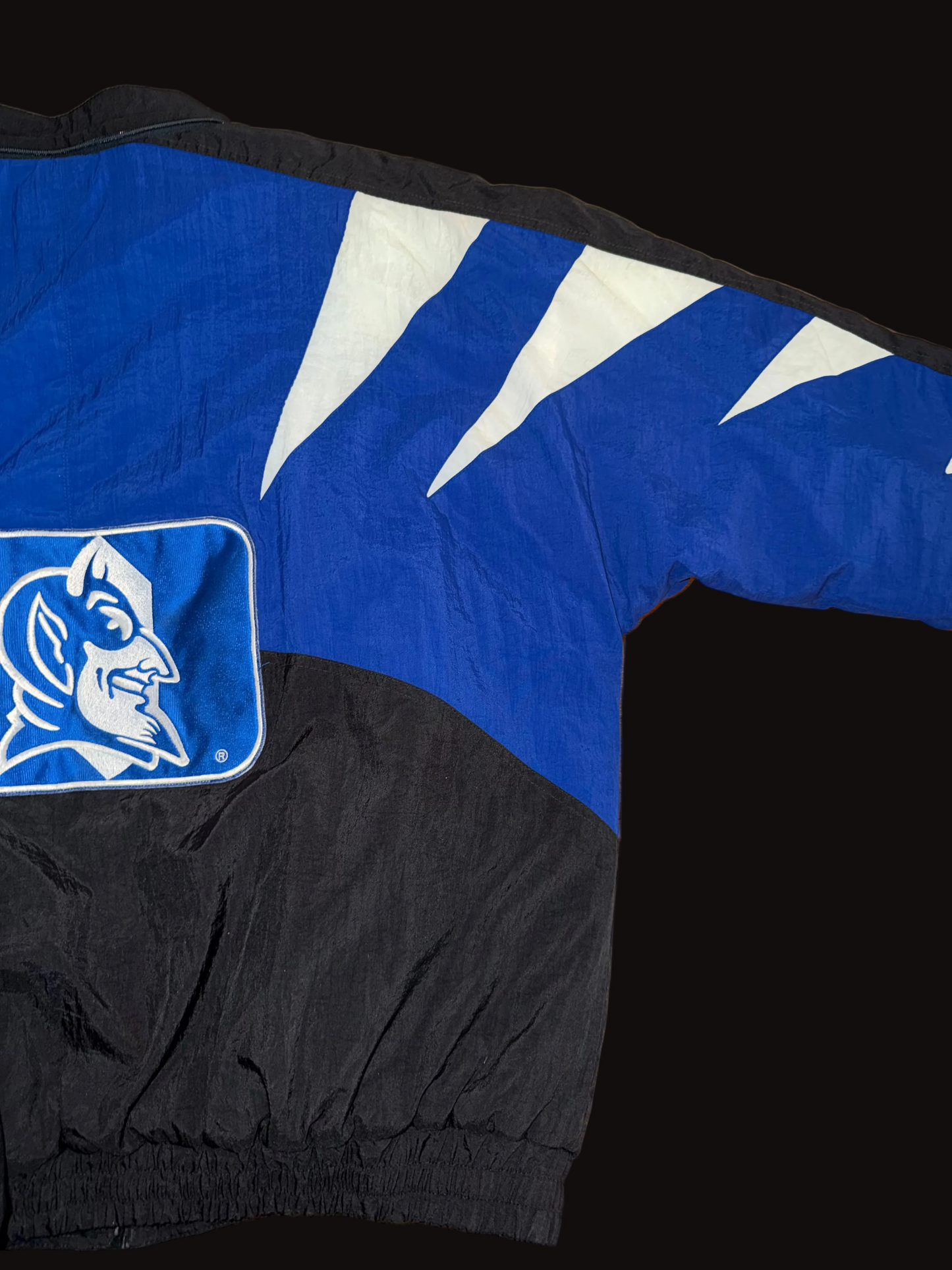 Apex One Duke Blue Devils Shark Tooth Puffer XL Full Zip Blue