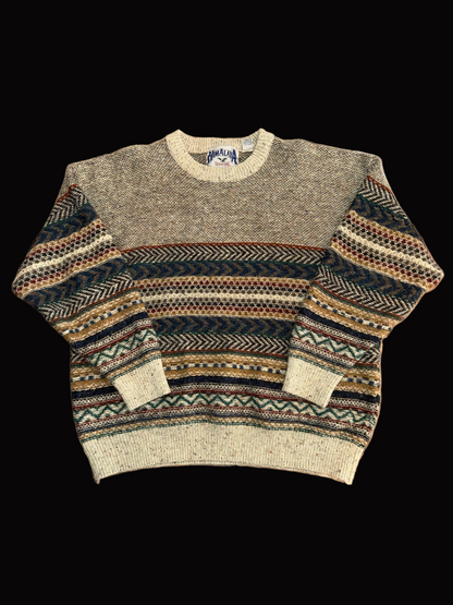 Vintage Himalaya Outfitters Knit Sweater XXL Wool Acrylic Pattern