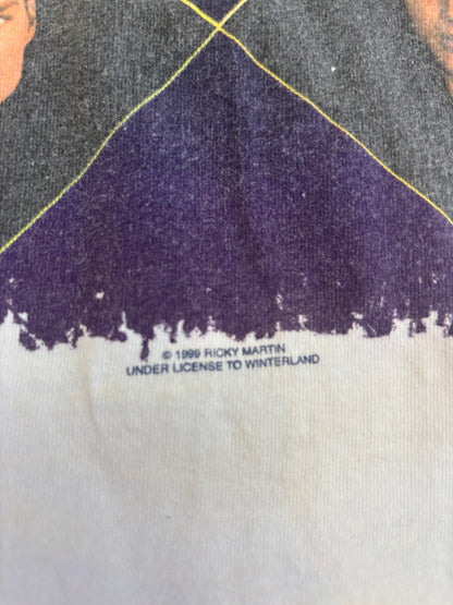 1999 Ricky Martin Vintage Band TShirt, Size Small