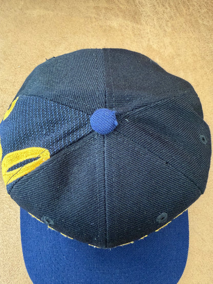 Vintage Sports Specialties California Bears Snapback Black Navy Yellow OSFA