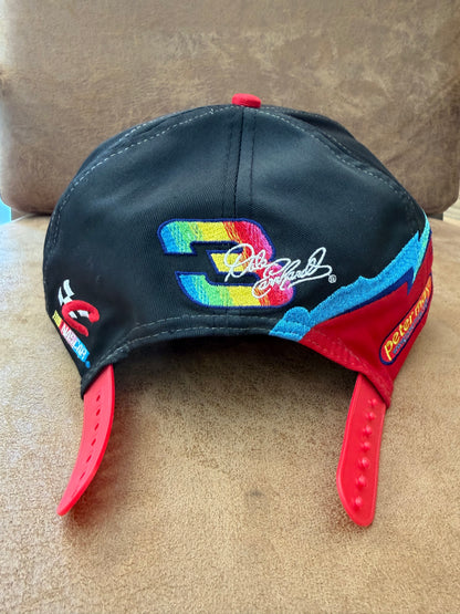 Vintage Dale Earnhardt #3 Peter Max GoodWrench Service Chase Snapback Hat Black NASCAR