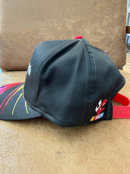 Vintage Dale Earnhardt #3 Peter Max GoodWrench Service Chase Snapback Hat Black NASCAR