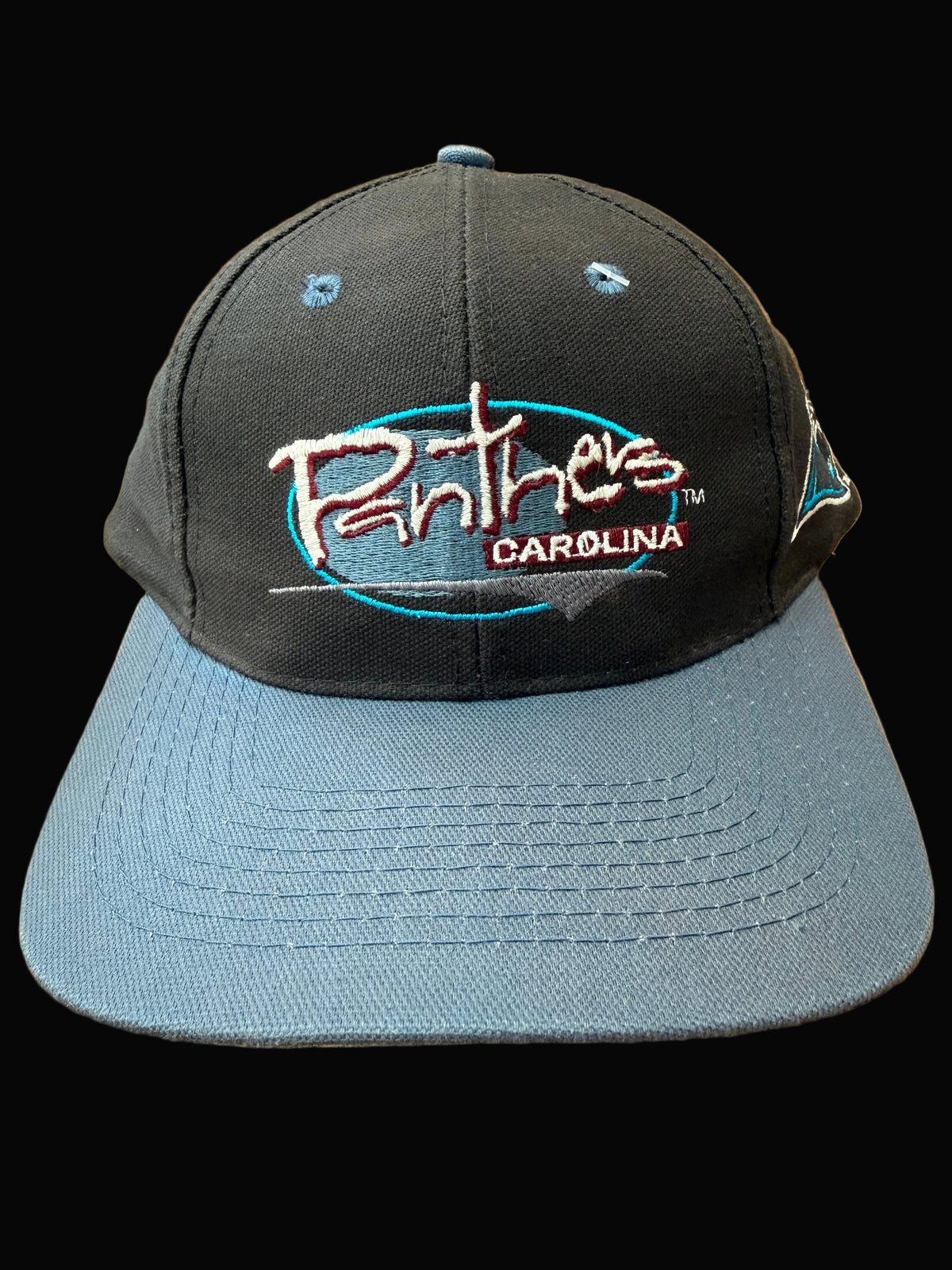 Logo Athletic Carolina Panthers Team NFL Snapback Football Hat