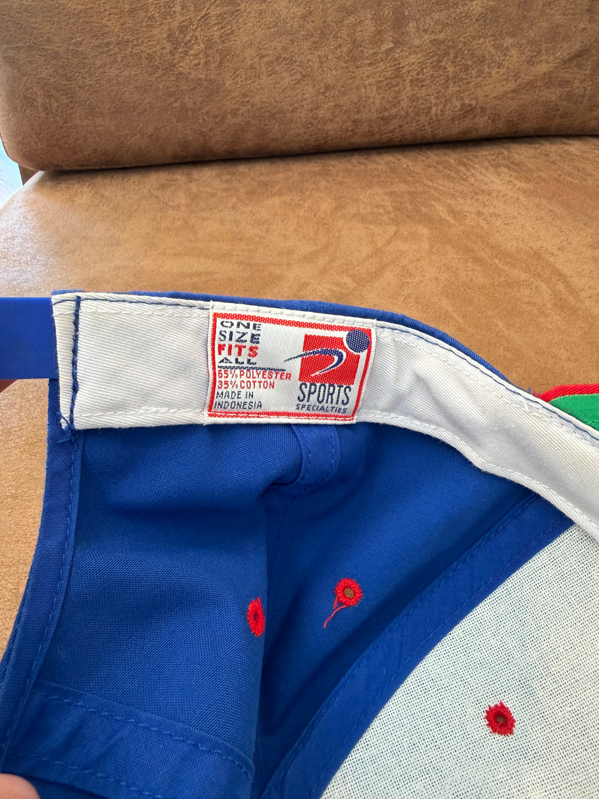 Vintage Buffalo Bills Sports Specialties Snapback Red Blue