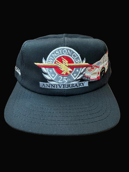 Winston Cup 25th Anniversary Silver Embroidery Limited Edition Wrap Around Dale Earnhardt #3 Snapback