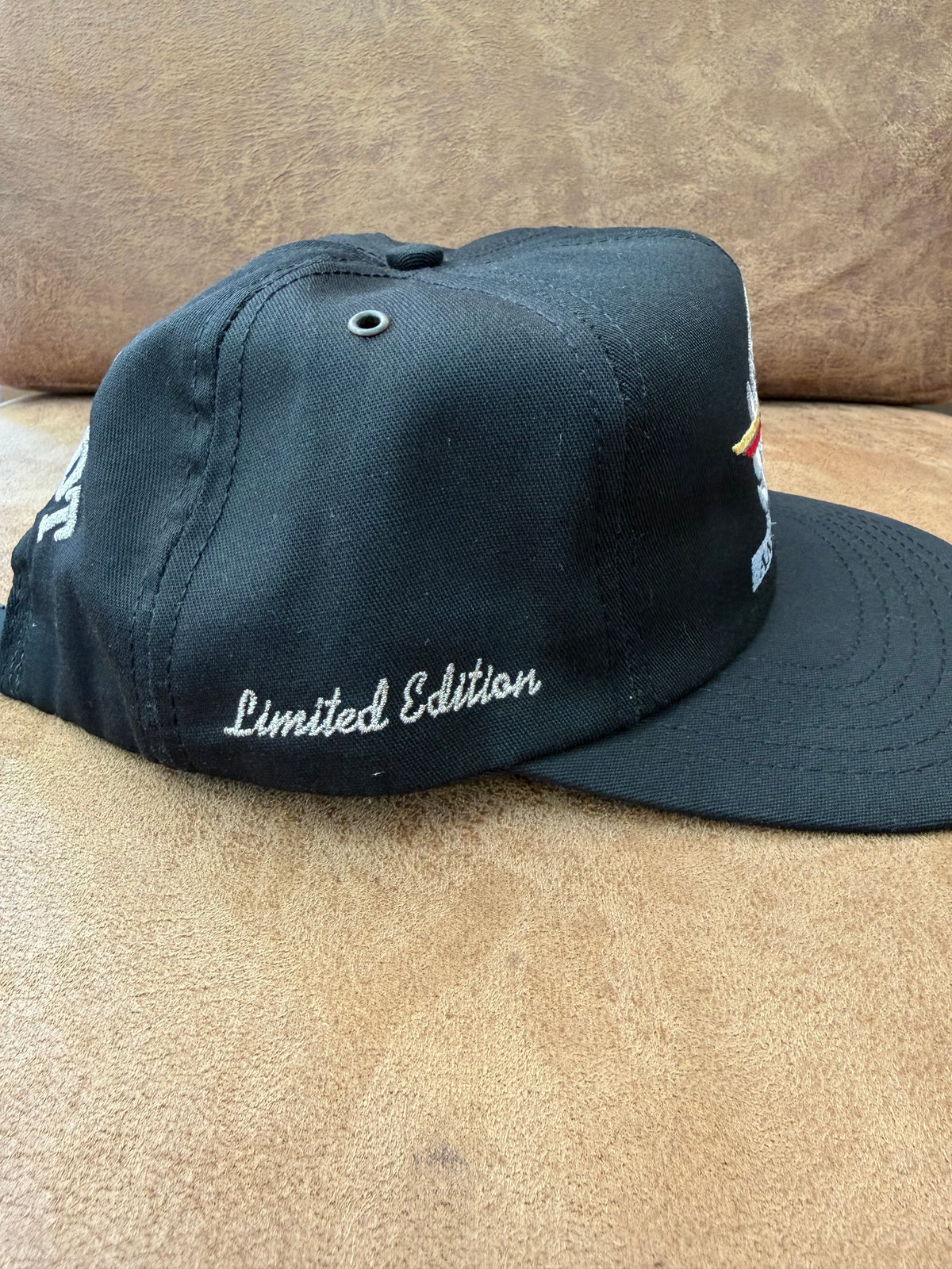 Winston Cup 25th Anniversary Silver Embroidery Limited Edition Wrap Around Dale Earnhardt #3 Snapback
