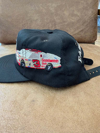Winston Cup 25th Anniversary Silver Embroidery Limited Edition Wrap Around Dale Earnhardt #3 Snapback