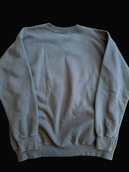 Vintage Dale Earnhardt Racing #3 Monte Carlo Spark Plug Lightening Finish Line Crewneck Size Large Black