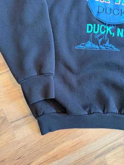 Vintage Rock Hard Duck of Duck NC, Hard Rock Cafe Boot Crewneck Size XL Humor Funny