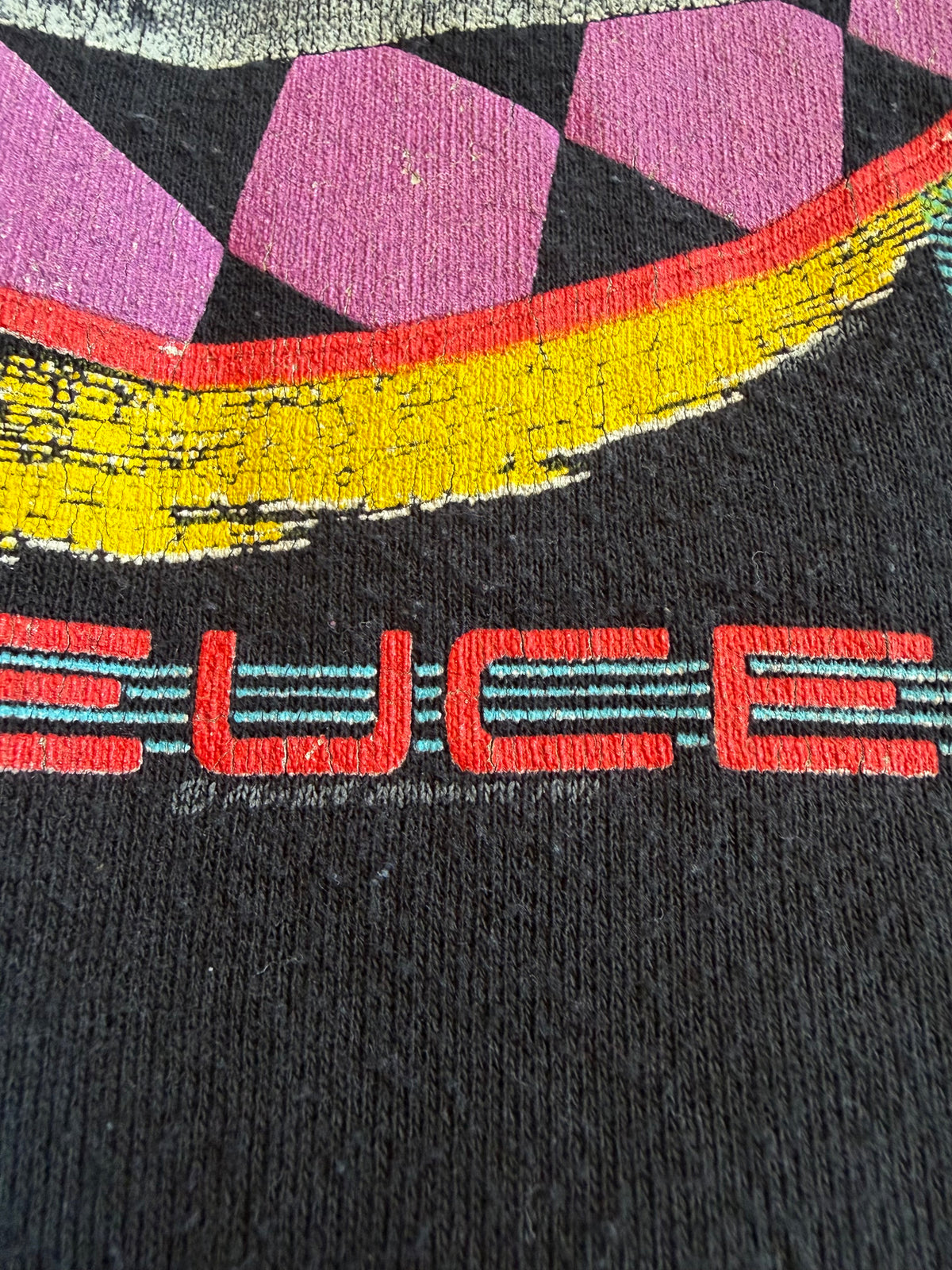 1992 Rusty Wallace Dueling Deuce #2 Coupe Miller Draft Crewneck Sweater Black Size Medium