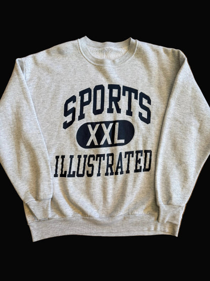 Vintage Sports Illustrated Promo Crewneck Heather Grey Size XL