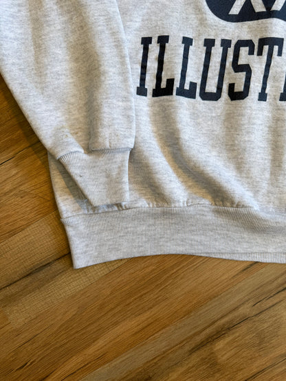 Vintage Sports Illustrated Promo Crewneck Heather Grey Size XL