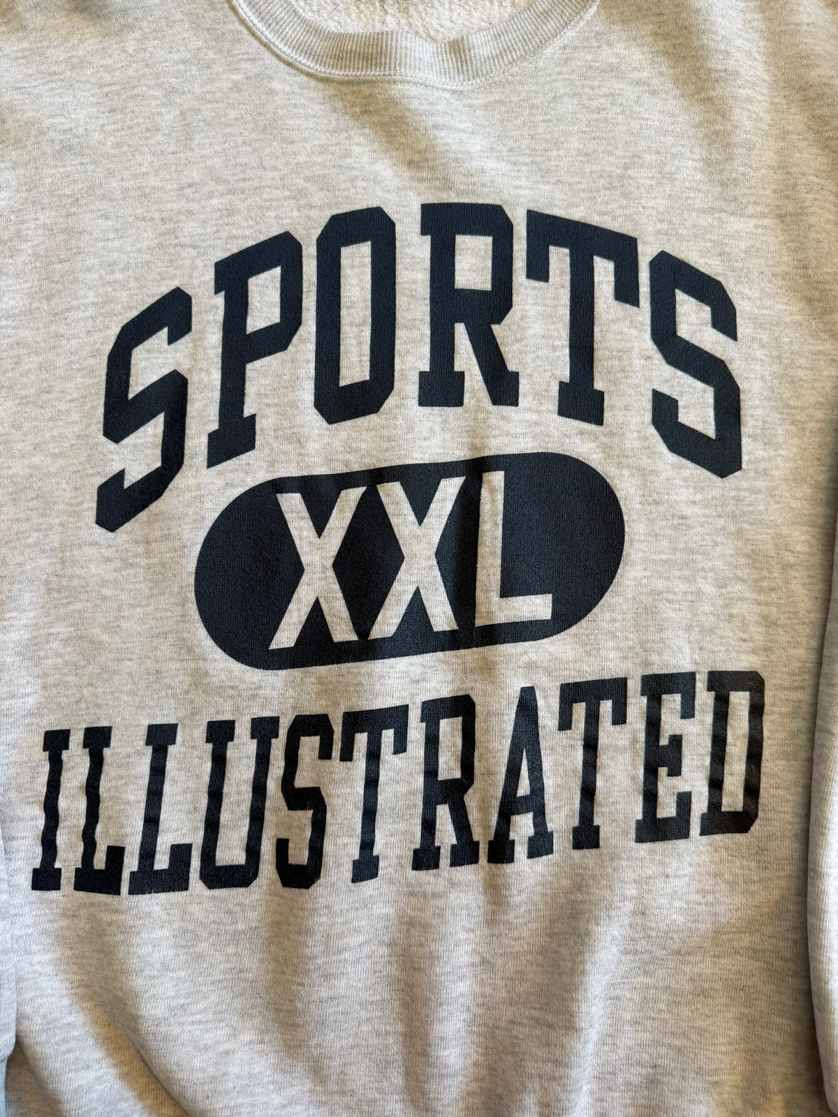 Vintage Sports Illustrated Promo Crewneck Heather Grey Size XL
