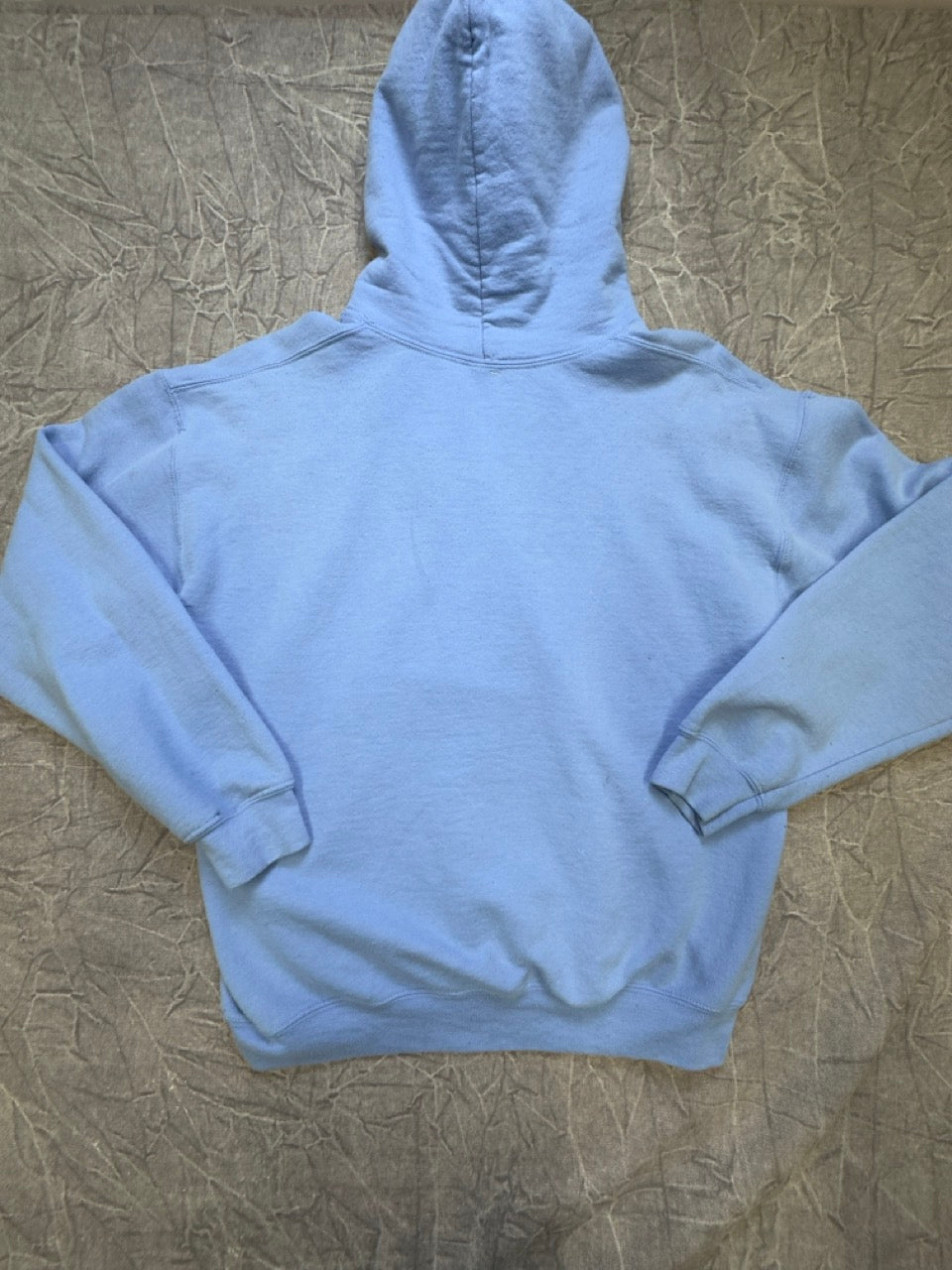 North Carolina Tar Heels Hoodie Mens Large Blue Pullover Fleece UNC Sweatshirt