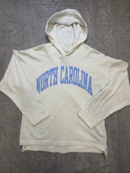 UNC North Carolina Tarheels Sweatshirt Hoodie Men’s Large UNC Grey TrueFan Sportswear