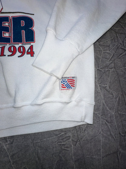 Vintage 1994 USA World Cup Soccer Crewneck Sweatshirt Large Sports Made USA