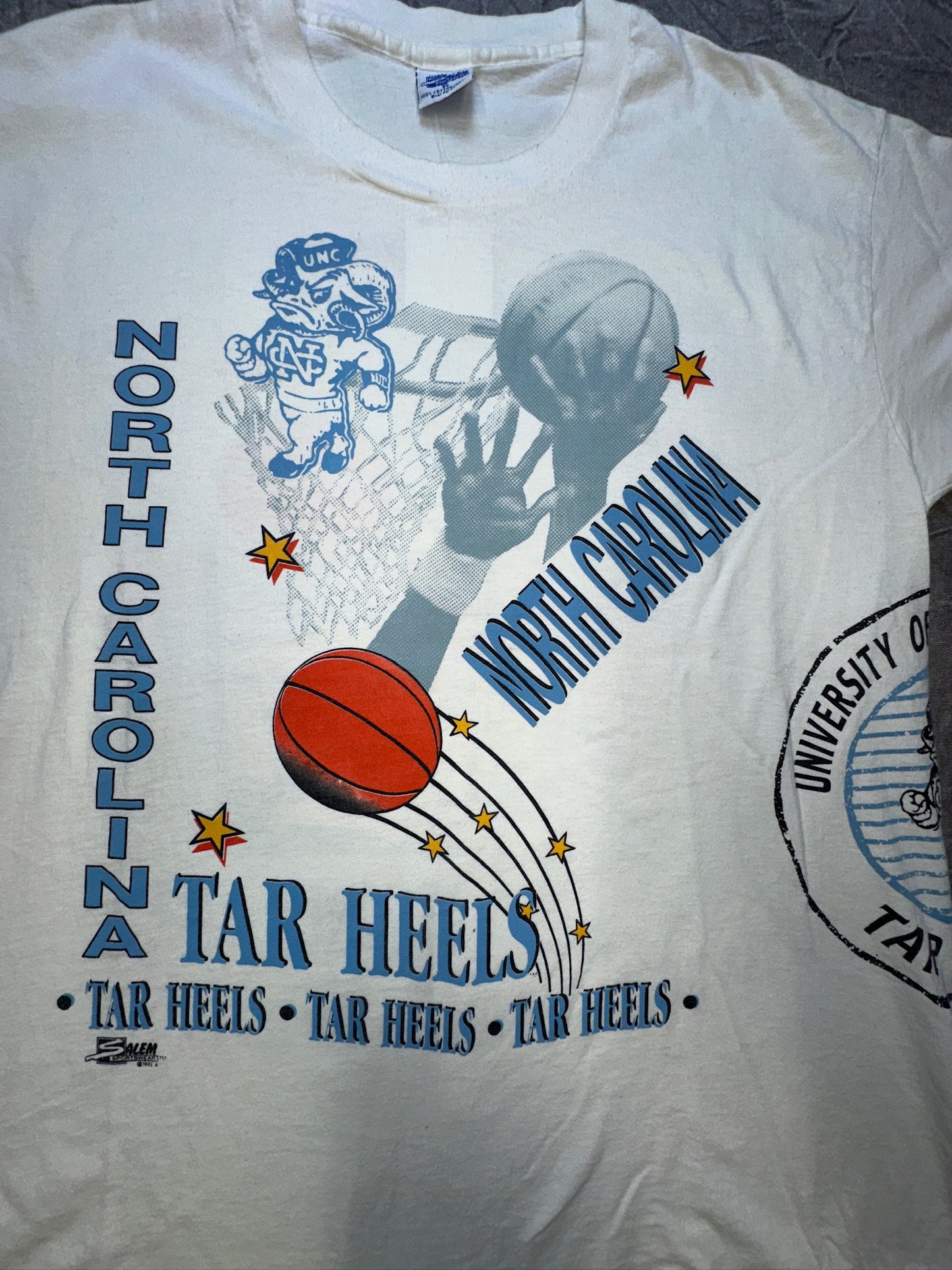 VTG North Carolina Tar Heels Salem Sports Aerial Assault Wrap Around Shirt XL